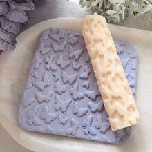 Boho Polymer Clay Texture Roller, Flowers Leaf Geometric Pattern Texture Roller For Jewelry Making, Work With Polymer Clay Cutters, Jewelry Making Supplies - Textured Roller - View 19