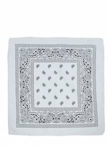 6/3 Pcs Paisley Pattern Bandanas Assorted Cowboy Bandanas Unisex Novelty Print Head Wrap Scarf Wristband For Adults