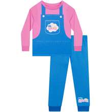Ms. Rachel Girls Pyjamas, Long Sleeve Kids Pjs, Fun Girls' Pyjama Sets - Blue - View 1