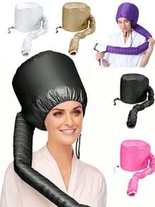 1pc Hair Dryer Cap, Head Type Drying Cap, Home Hair Dryer Blow Drying Cap, Heat Cap For Hairstyling, Perming And Oil Treatment