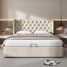 Beds - Beige + Velvet - View 3