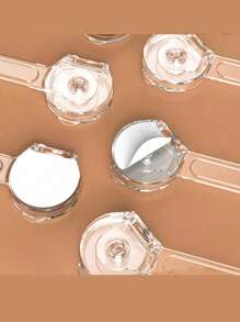 2/4pcs Safety Cupboard Door Lock, Anti-Pinch Drawer Lock, Safety Cabinet Locks, Proofing Latches, Anti-Pinch Drawer Locks, Transparent Lowered Safety Locks,For Fridge Cabinets Drawers Toilet Easy Install No Tools Needed, Adjustable Strap, Halloween, Valentine's Day, Christmas, Thanksgiving Gifts