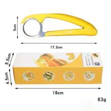 1pc Banana Slicer, Multifunctional Manual Thin Sausage/Fruit Salad Cutting Gadget