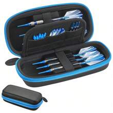 Sentry Dart Case, Holds 6 Darts And Accessories, Blue
