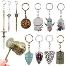 Móc khóa kim loại hình giọt dầu hoạt hình Dark Souls 3 Solaire Of Astora Sunlight Knight - Nhiều màu - Xem 10