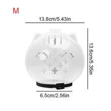 Breathable Cat Muzzle Anti-Bite Anti-Licking Space Hood Mask Cover Helmet Cat Head Cover Cat Grooming Accessories