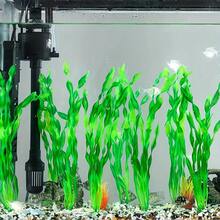 5/10 件有趣的水下植物模型，为您的水族馆增添一抹绿色 - 优质水族馆装饰，稳定的底座设计，易于维护，适用于淡水和海水水族馆