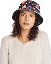 Unisex Reversible Bucket Hat For Beach And Fishing - Planet - 查看 7