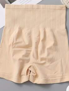 SAFETY SHORTS SECOND SKIN Women's SHORTS SHAPES BELLY AND BUTT - 卡其色 - 查看 2