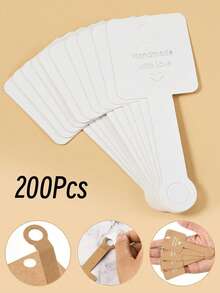 10/50/100/200/500pcs Jewelry Packaging Cards For Bracelets And Rings - Multicolor - View 19