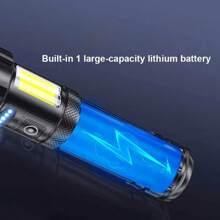 1PC Super XHP70 Powerful LED Flashlight XHP90 High Power Torch Light Rechargeable Tactical Flashlight USB Camping Lamp