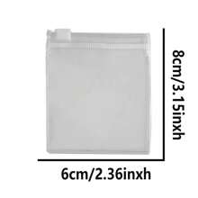5pcs/10pcs/20pcs/30pcs/50pcs/100pcs Reusable Medicine Storage Bags, Zipper Medicine Bag Set, Bait Bag Jewelry Storage Bag, Self-Sealing Medicine Storage Device And Travel Accessories