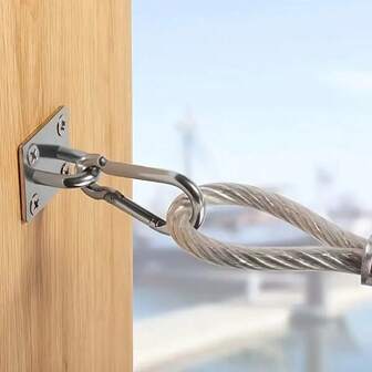 10 piezas Ganchos y tornillos rectangulares para herramientas de pared, ganchos de pared resistentes