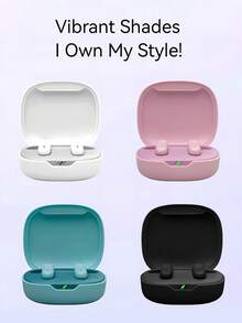 Wave Flex 2 无线蓝牙入耳式耳机带麦克风，电池续航时间长达 40 小时，JBL Pure Bass 音效，智能环境模式，IP54 防尘防水，多点连接，JBL Vibe Flex 2 耳塞 - 粉色 - 查看 7