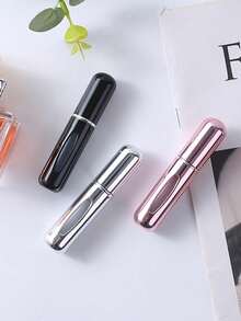 1/2 chai xịt nước hoa có thể nạp lại, bình xịt nước hoa du lịch, bình đựng chất lỏng rỗng nhỏ gọn di động, đồ dùng thiết yếu khi đi du lịch, túi đựng đồ du lịch cho bãi biển, kỳ nghỉ hè trở lại trường học, chai đựng nước hoa có thể nạp lại, chai du lịch - Nhiều màu - Xem 3