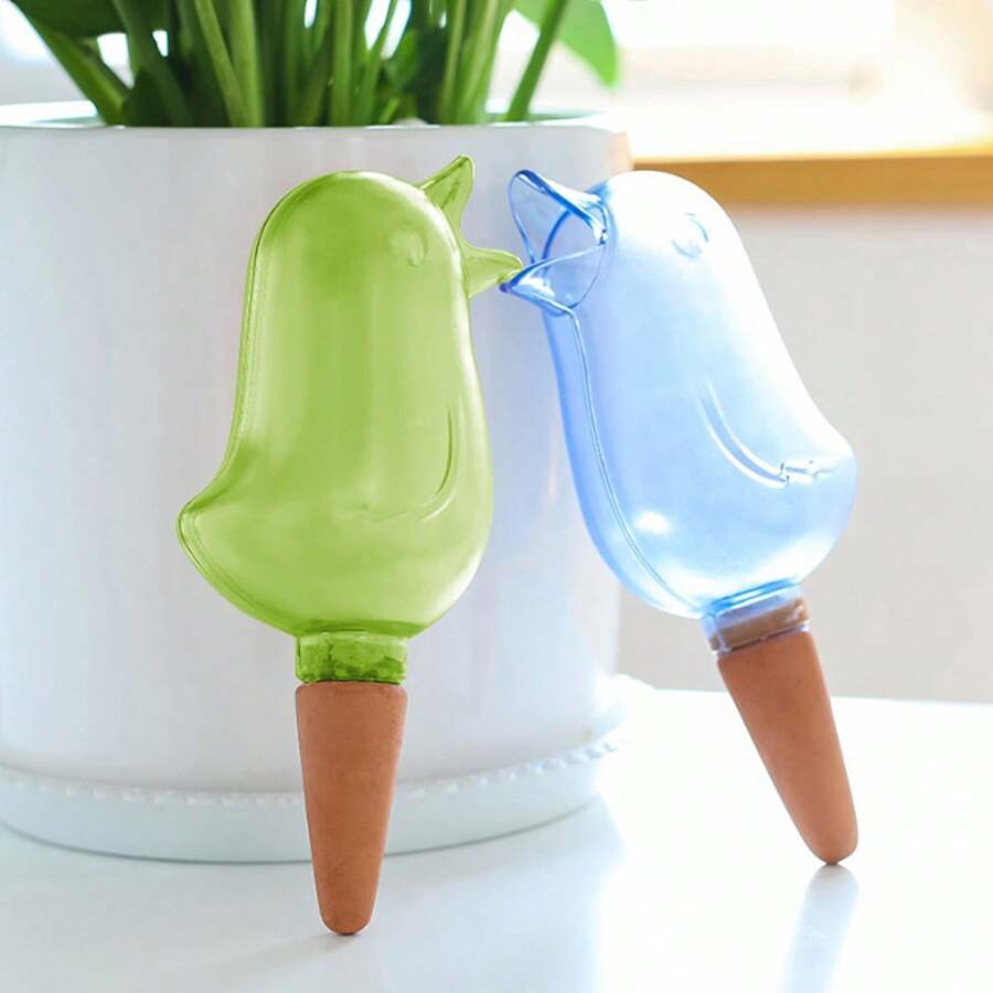 1 件鸟形自动滴灌系统用于浇灌植物园艺花卉植物浇水装置