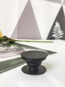 Airbag Phone Grip With Extension Bracket, Phone Holder Stand Korea Plain Phone Grip Phone Ring Holder Stand Retractable Bracket For Mobile Phones And Tablet Compatible With IPhone, Android Phone, Gift For Birthday, Family, Friends Push-Pull Phone Grip, Phone Accessories