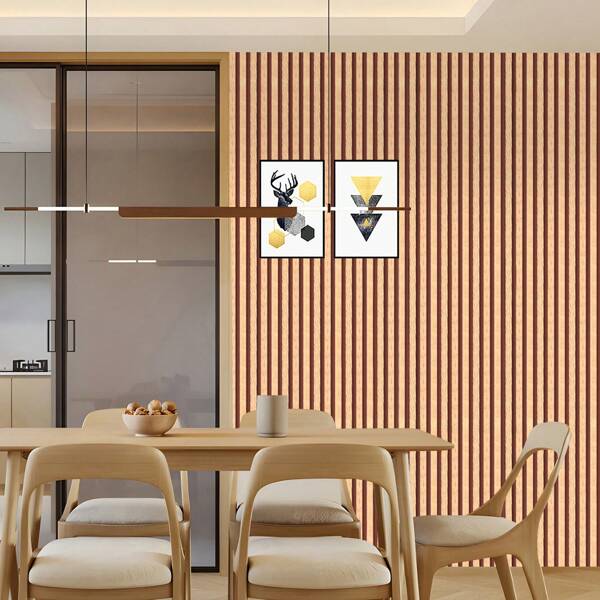 1 Roll Wood Grain Faux 3D Lattice Wallpaper, Self-Adhesive Removable Wallpaper, Waterproof Moisture-Proof Durable Easy To Install, Suitable For Home Decoration In Bedroom, Kitchen, Living Room, Office