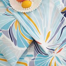 2/3-Piece Bed Sheet Set Offers A Selection Of Different Sizes To Perfectly Fit Various Bed Sizes. Made From High-Quality Material, It Ensures A Comfortable Sleep Experience. Thanks To Its Natural Hypoallergenic Properties, It Is Particularly Suitable For Sensitive Skin And Is Also Easy To Care For. - 花卉色彩 - 查看 9