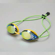 New Swimming Goggles Rope Head With Bright Color Electroplated Waterproof And Anti-Fog Goggles Adult Outdoor Swimming Glasses