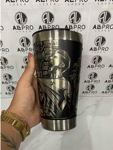 Personalized Thermal Cup With Laser Engraving 360° Various Arts - VASCO 01 - Ver 3
