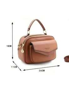 Women's Small Square Bag, New Style, All-Match Color, Stylish Shoulder Bag, Messenger Bag