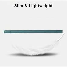 柔软 TPU 折叠平板电脑外壳适用于 Galaxy Tab S9 Fe S8 S7 A9 + A7 Lite S6 Lite 10.4 /Tab M11 P12 12.7 Idea Pad Pro 12.7 英寸防震保护套 - 墨綠色 - 查看 5