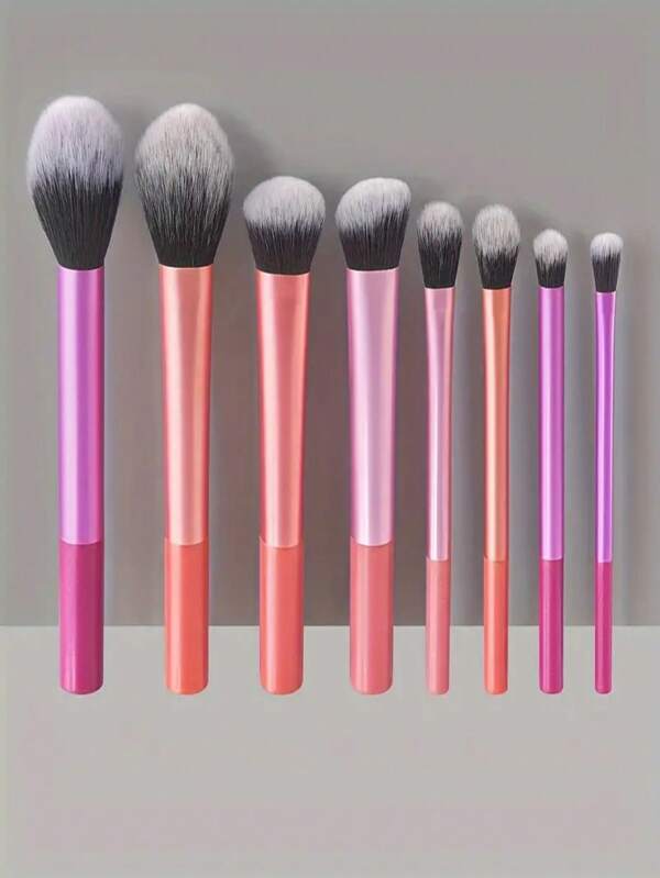 Makeup Brush Sets, 8pcs Minimalist Professional Multifunctional Cosmetic Brushes For Making Up Supply