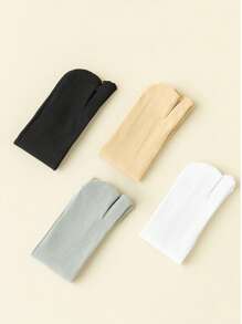 1/2/4 pares de calcetines ligeros hasta el tobillo con separador de dedos para hombre, transpirables y cómodos, para el verano