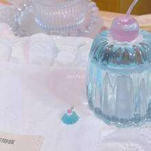 E Storage Box Pen Wash Jar Desktop Ornament Bow Storage Box Jewelry Storage Jar Home Decoration Girl Gift