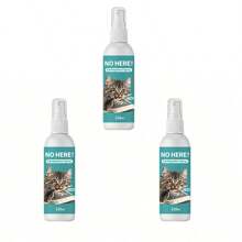 120ml Pet Repellent Spray, Deterrent Repellent Spray To Repel And Discourage Cats