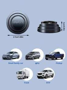 10Pcs Thickened Silicone Door Shock Absorbers – Noise Reducing And Anti-Collision Pads For Doors Trunks Hoods, Non-Destructive Installation No Tools Required, Reusable Durable Soundproofing Auto Parts,Suitable For All Models