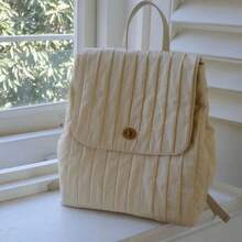 Women Fashion Backpacks - 米色 - 查看 10