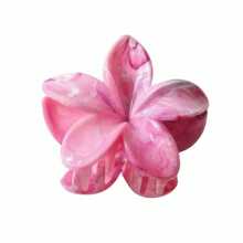 3pcs Colorful Tie-Dye Lily & Hydrangea Design Simple Elegant Claw Hair Clips, Versatile Beach Style For Women Hair Accessories Elegant Hair Claw Women Claw Clips