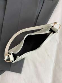 Bolso de hombro tipo tote de estilo minimalista y de moda, bolso de mano vintage retro, bolso de mano ligero y de alta calidad con cremallera, bolso baguette multifuncional de gran capacidad, estilo chic europeo y americano, adecuado para fiesta, viaje al trabajo, almacenamiento de cosméticos