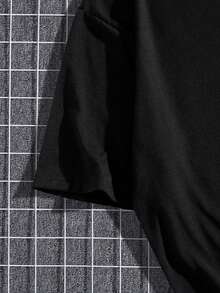 Fashion Unisex Short Sleeve Top Valentine's Day Gift Valentine's Day Short Sleeve Couple Shirt A Piece One Piece - 紅色 - 查看 4