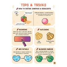 1pc Easy Coloring Book For Relaxation, Includes Various Shapes And Color Patterns, Made Of Thick Paper And Ink, Suitable For Different Drawing Materials, Rich Patterns And Clear Lines, Suitable For Stationery, School Supplies, Great Gift For Girls, Valentine's Day, New Year - DRAW EASY - View 5