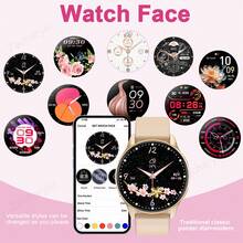 LOMAXFR Brand New Smartwatch, Call Reminder And Rejection, Multi-Sports Mode, Message Reminder View, Multiple Application Notifications, 1.52-Inch Full Touch HD Screen, Custom Dial Wallpaper, With Weather Forecast, Remote Control Photography Function, Unisex, Suitable For Android/IOS Phones - 彩色 - 查看 4