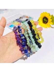 450 szt. 15 kolorów asymetrycznych koralików elementy biżuterii do biżuterii i bransoletek DIY - Wielokolorowe - Zobacz 6