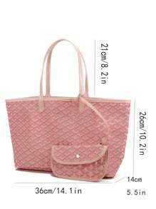 2025 Tote Bag, Large Capacity Commuter Bag For Women, Shoulder Bag, Handbag, Lightweight