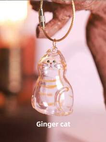 1pc Transparent Cat Hair Storage Box, Pendant, Cat Hair Capsule Keychain, Multi-Function Portable Pet Hair Storage Bag, Charm Capsule, Essential For Pet Owners - Multicolor - View 16