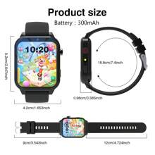 Kinder Smartwatch mit Kamera, Fotoalbum, Video, 18 eingebaute Spiele, Taschenrechner, Kalender, LED Beleuchtung, perfektes Feriengeschenk für Kinder!