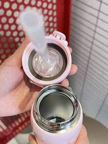 2025 Kids Vacuum Insulated Straw Bottle, Girls New Style Cup For School Use, Kindergarten Water Bottle