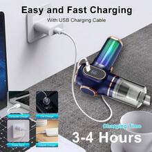 Aspiradora de mano con fuerte potencia de succión, aspiradora de coche inalámbrica, carga USB y múltiples accesorios de limpieza, adecuada para una limpieza rápida, aspiradora para hogar y coche.