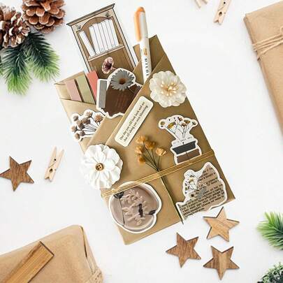 Blind Date With A Book - Bookish Gifts,Bookish Stickers,Tip Highlighter,Personalized DIY Multicolor Bookish Gifts, Fantasy Book Box Blind Date Gift, Book Themed Gifts For Book Lovers