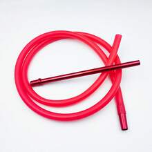 水烟水烟套装，带 1 个软管水烟水烟亚克力花瓶硅胶水烟碗和盖子三角形 - 均碼 - 查看 7