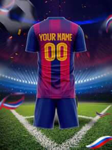 Camiseta personalizada del equipo espacial de Barcelona, unisex transpirable y de secado rápido para deportes, con patrones, logotipos, nombres y números personalizados, adecuada para entrenamiento de bádminton, voleibol y fútbol, con estilo, moda, hipster, casual, minimalista chic, personalizada, única, disfraces de hombre, armario cápsula, estilo básico/urbano de hombre, regalos ideales para él, novio, familia, amigos, para cumpleaños, para vacaciones/días festivos, para escuela/competición, para deportes/escalada