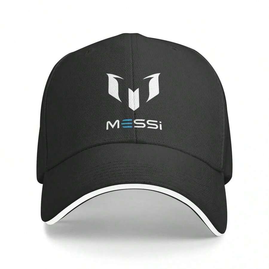 Messi Soccer Baseball Cap - Lightweight Adjustable Dad Hat With Messi Logo, Black/White Sporty Design For Men & Women, Perfect For Sports, Travel, And Outdoor Activities, Sports Cap| Sporty Cap| Lightweight Hat, Messi, Tomorrow X Together Product, Men'S Baseball Cap Hp, Hp Pink Printed Hat,  Briatore Cap F, Txt Item/Album, Cap/Hat For Men - Xám - Xem 1