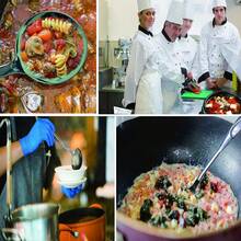 FG-Soup Spoons Ladle,O Ladle Sou,Heat-Of Design Of Ow Handle,Stainless Steel Kitchen Utensil(4ouce/13.5 Inch)Dinnerware Gold Spoon