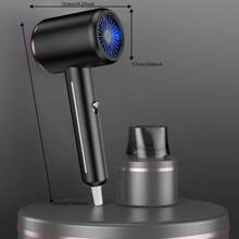 2200W Professional Hair Dryer - Powerful, Fast Drying Hair Dryer With Hot & Cold Air, Consistent Temperature Care, Suitable For Home, Travel, Hotel, And Salon Use